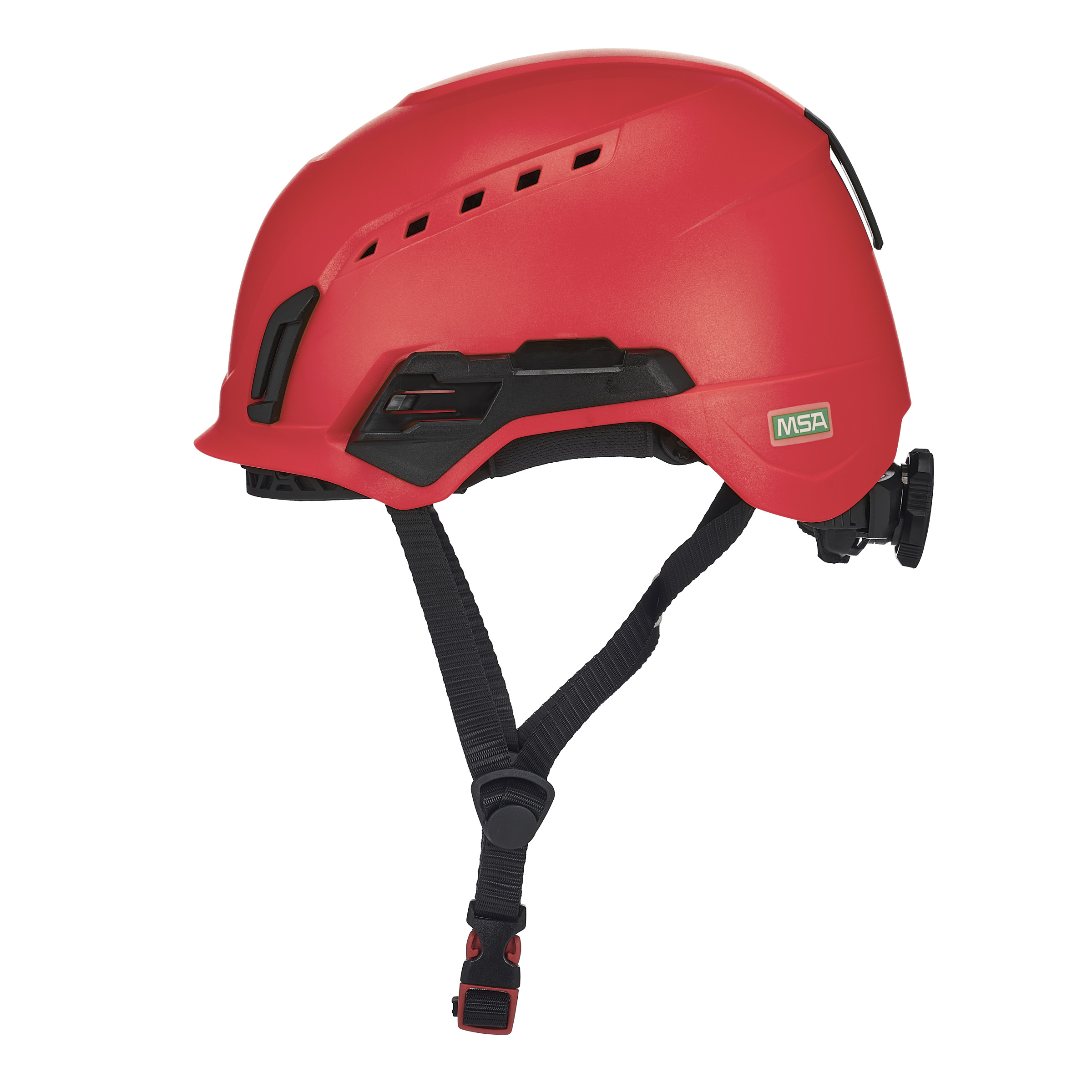 V-Gard H2™ Safety Helmet, Vented, Red